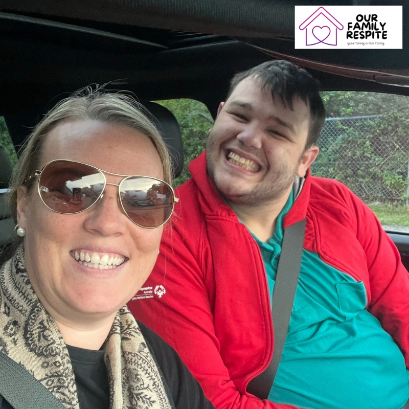 Man and woman in car enjoying a peaceful moment outdoors, representing the benefits of emergency respite care.